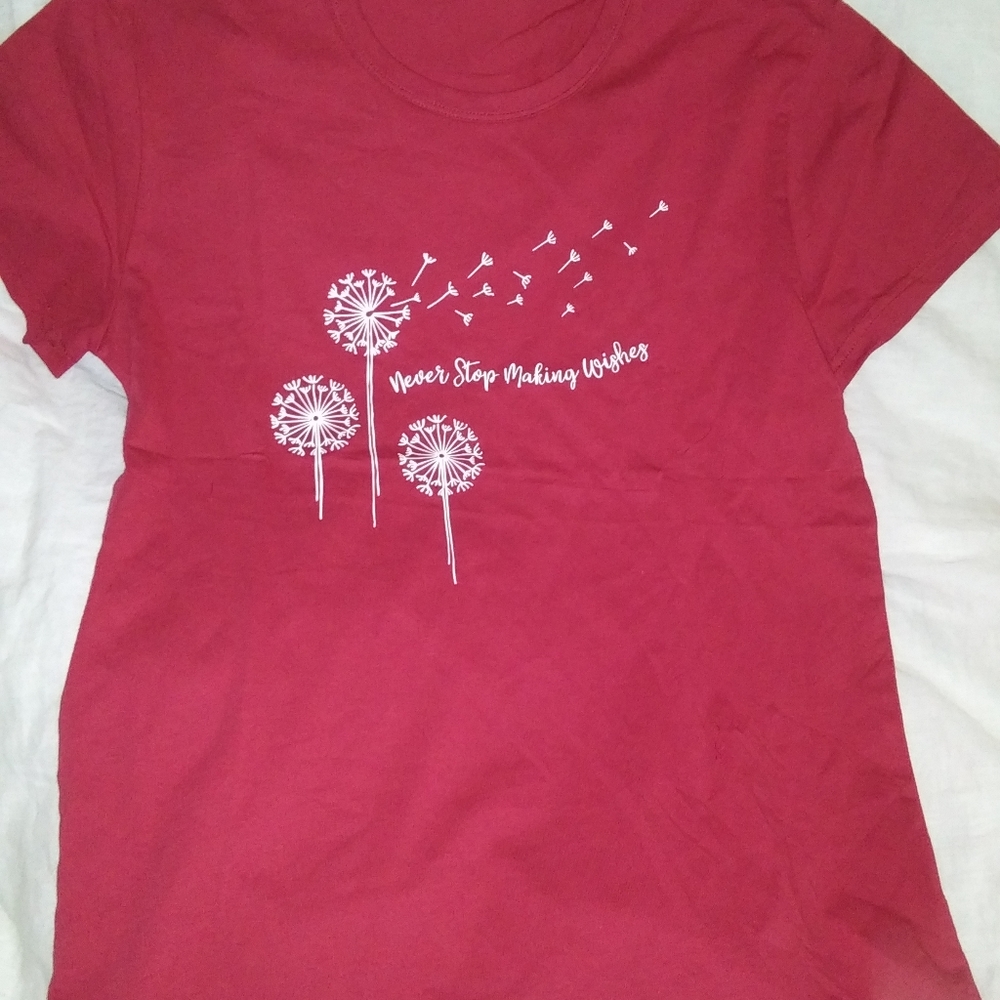 Red graphic tee